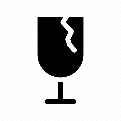 Fragile, handle, with, care, caution, warning, breakable icon - Download on Iconfinder