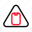 warning, phone, mobile, restricted, caution 
