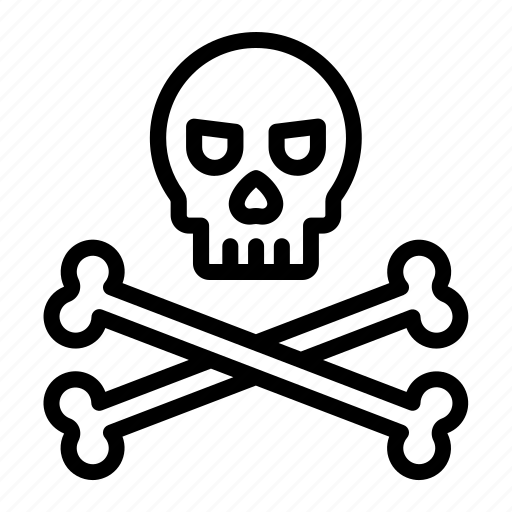 Danger, skull, alert, safety, security, caution, attention icon - Download on Iconfinder