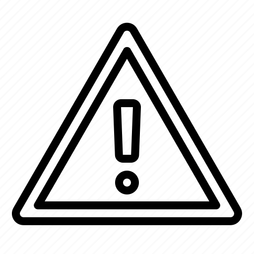 Warning, triangle, alert, danger, safety, security, caution icon - Download on Iconfinder