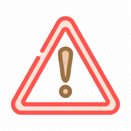 Exclamation, mark, alert, caution, error, danger icon - Download on Iconfinder