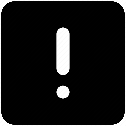 Notification, alert, warning, stop, attention, notice, exclamation icon - Download on Iconfinder