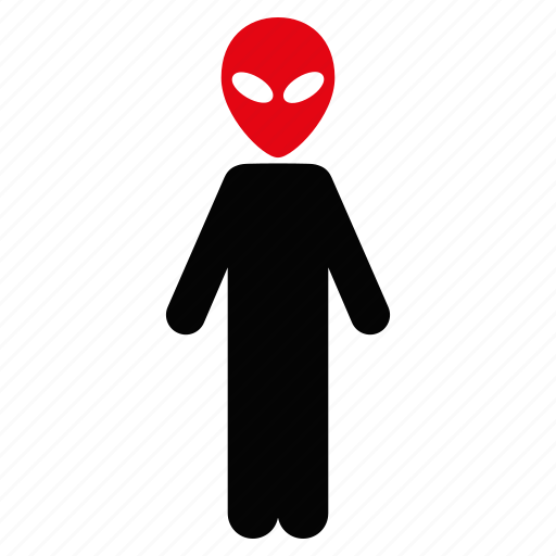 Alien, creature, fantasy, humanoid, monster, ufo, visitor icon - Download on Iconfinder