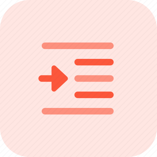 Indent, alignment, paragraph, text, align icon - Download on Iconfinder