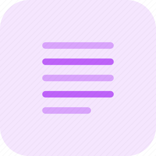 Justify, left, alignment, paragraph, text icon - Download on Iconfinder