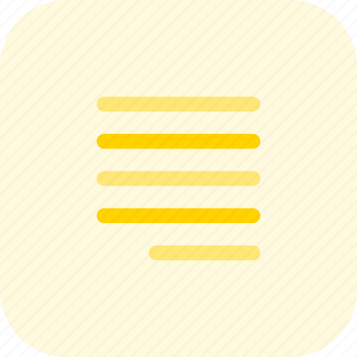 Justify, right, alignment, paragraph, arrow icon - Download on Iconfinder