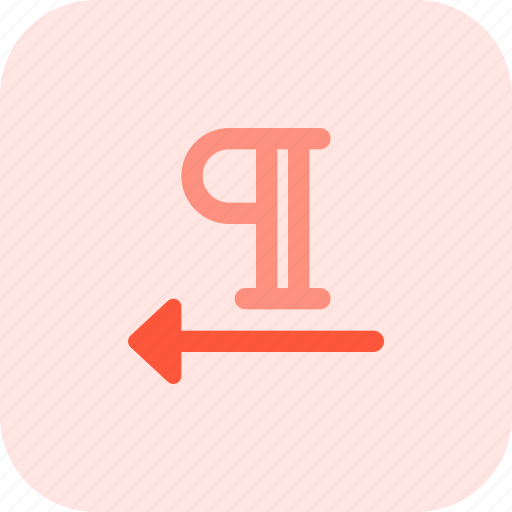 Paragraph, left, alignment, arrow, direction icon - Download on Iconfinder