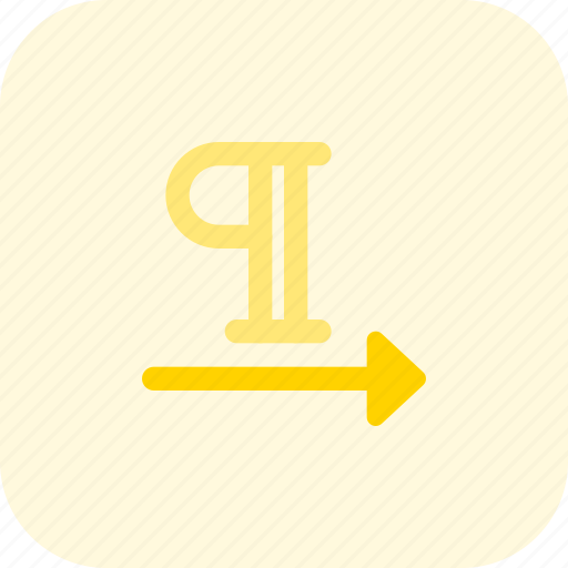 Paragraph, right, alignment, arrow icon - Download on Iconfinder