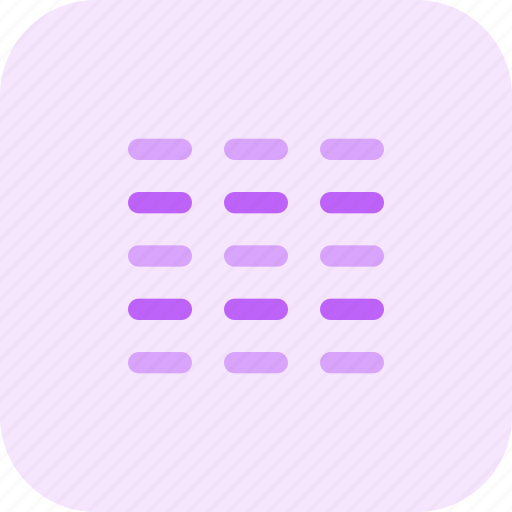 Three, column, alignment, paragraph, text, document icon - Download on Iconfinder