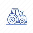 drive, tractor, worker