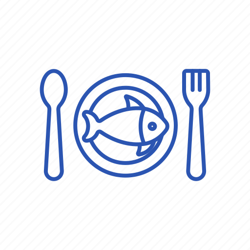 Dinner, dish, fish, food icon - Download on Iconfinder