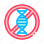 allergen, genom, sign icon 