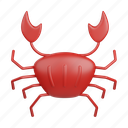 crab, seafood, shrimp, food, fishing, sushi, fish, sea