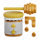 honey, bee, sweet, honeycomb, food, insect
