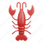 lobster, seafood, fish, crab, shrimp, sea 