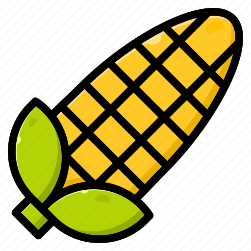 Vegetarian, corn, vegetable, organic icon - Download on Iconfinder