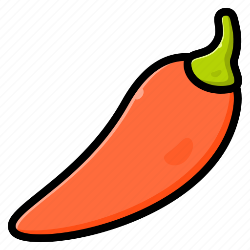 Spicy, hot, chili, vegetable icon - Download on Iconfinder