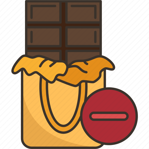 Chocolate, allergy, cocoa, product, diet icon - Download on Iconfinder