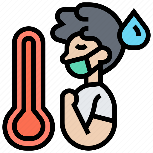 Body, fever, high, sick, temperature icon - Download on Iconfinder