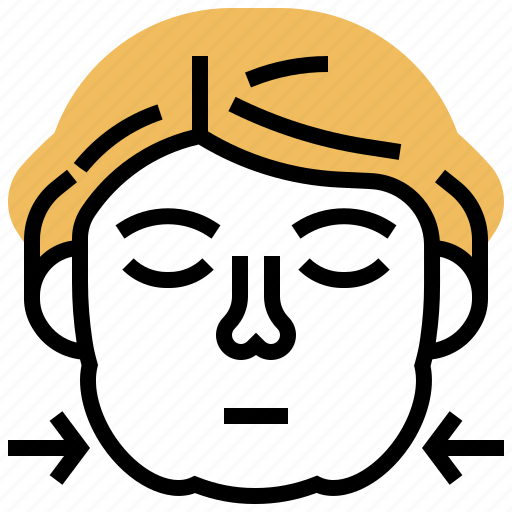 Allergy, face, injury, jaw, swollen icon - Download on Iconfinder