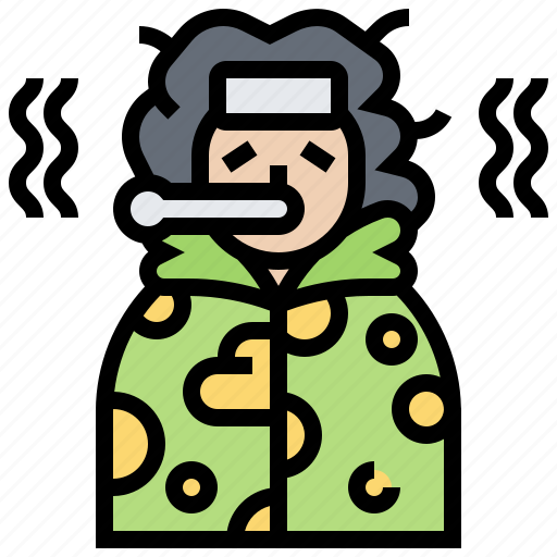 Cold, fever, healthcare, ill, sick icon - Download on Iconfinder