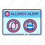 allergy, card 