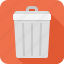 empty, trash, bin, can, recycle 