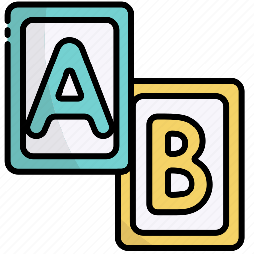 Cards, game, education, abc, study, toys, alphabet icon - Download on Iconfinder