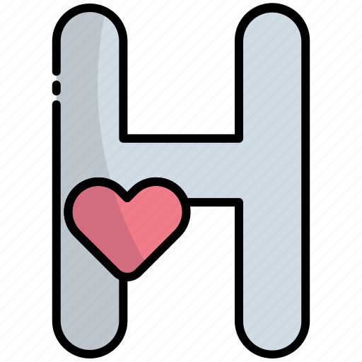 H, alphabet, education, letter, text, abc, consonant\ icon - Download on Iconfinder