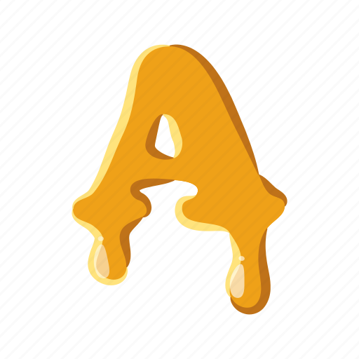 Abc, alphabetic, font, honey, letter, shape, write icon - Download on Iconfinder