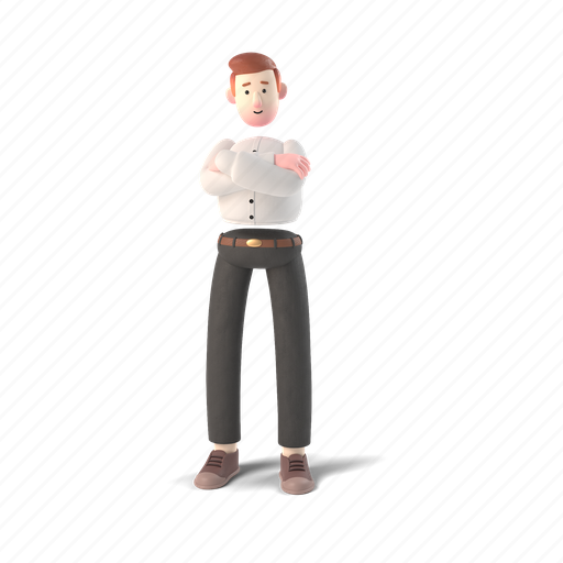 Character, builder, man, uniform, 3d, people, person 3D illustration - Download on Iconfinder