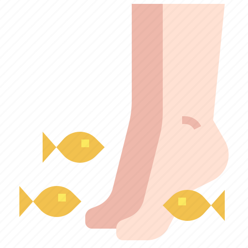 Fish, therapy, foot, spa icon - Download on Iconfinder