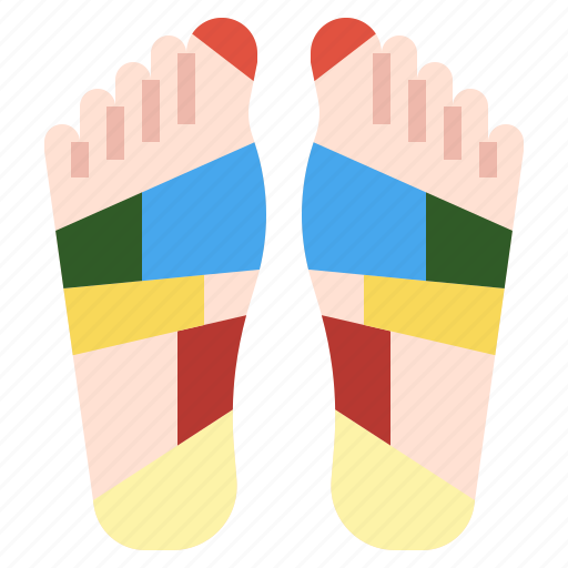 Reflexology, healthcare, medical, wellness, therapy, feet icon - Download on Iconfinder