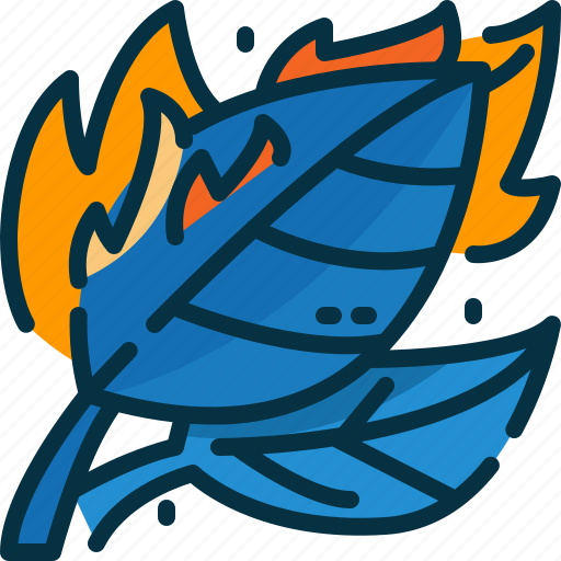 Burn, disaster, leaf, leaves, pollution, tree, wildfire icon - Download on Iconfinder