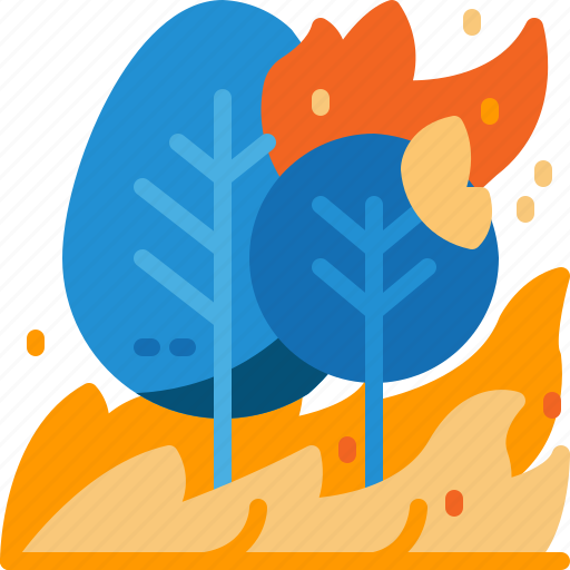 Burn, disaster, forest, polution, tree, wild, wildfire icon - Download on Iconfinder