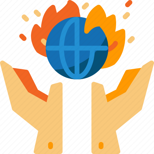 Earth, global, globe, polution, save, wildfire, world icon - Download on Iconfinder