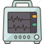 ecg, monitor, cardiogram, heartbeat, machine 