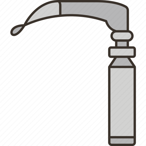 Laryngoscope, throat, diagnosis, medical, tool icon - Download on Iconfinder