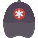 cap, hat, paramedic, team, staff