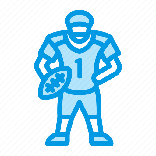 American, football, player, quarterback icon - Download on Iconfinder