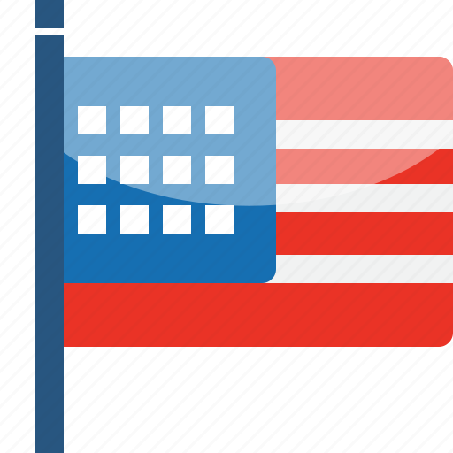 America, country, flag, nation, national, united state, usa icon - Download on Iconfinder