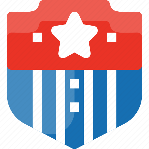 Protect, protection, security, shield, star, united state, usa icon - Download on Iconfinder