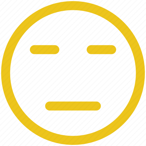 Emoji, face, neutral icon icon - Download on Iconfinder