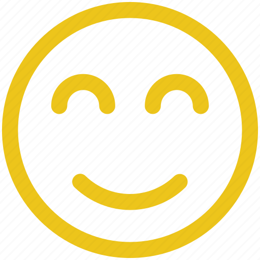 Emoji, emoticon, happy, satisfied, smile icon icon - Download on Iconfinder