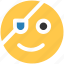 emoji, goofy, sad icon 