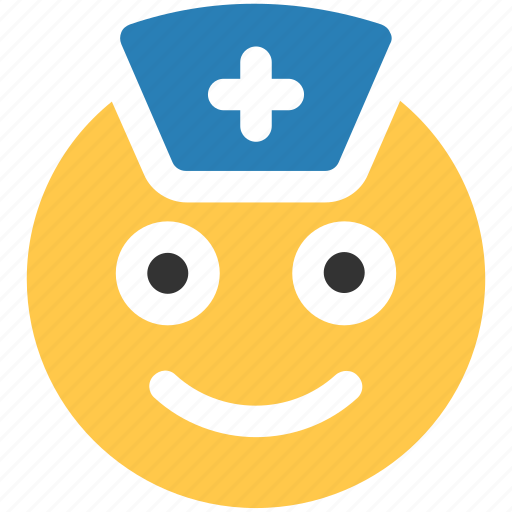 Medical, nurse, sign emoji icon icon - Download on Iconfinder