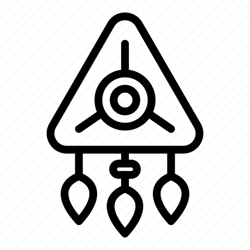 Triangle, amulet icon - Download on Iconfinder on Iconfinder