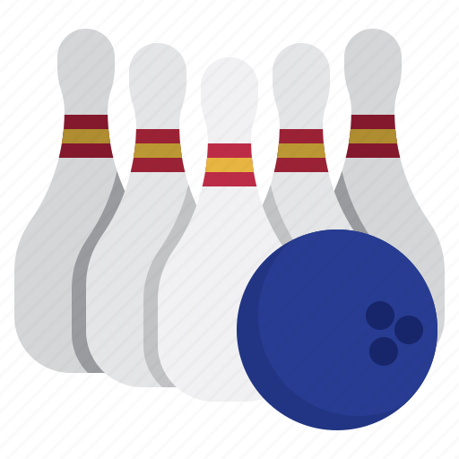 Bowling, activity, hobbies, pins, excercise icon - Download on Iconfinder