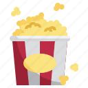 popcarn, cinema, popcorn, film, snack