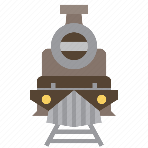 Train, locomotive, railway, transportation, transport icon - Download on Iconfinder
